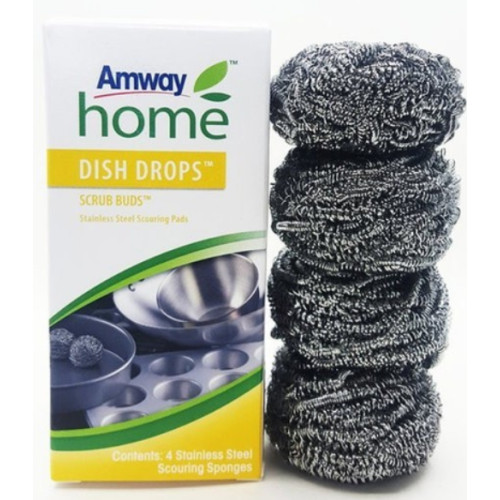 Металеві губки Amway DISH DROPS Scrub Buds, 4 шт